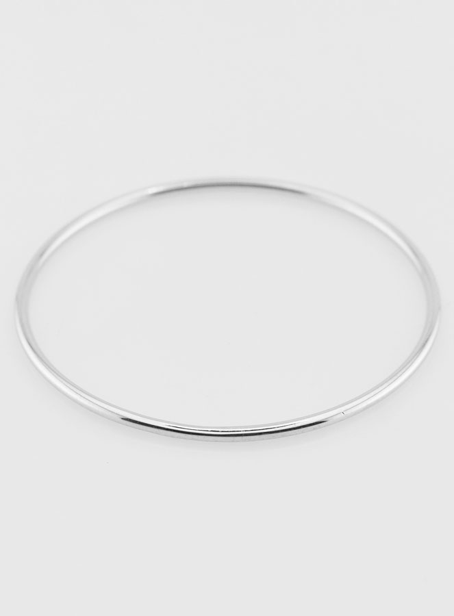 Bracciale Rigido in Argento Massiccio - 54mm (pic 2)