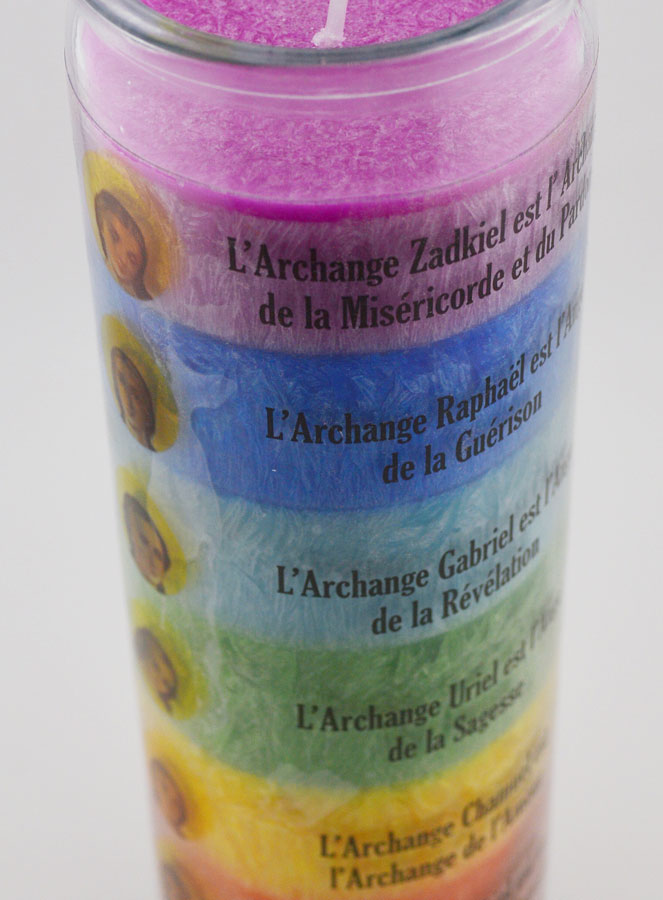 Candela Colorata Nella Massa - 7 Arcangeli (pic 4)