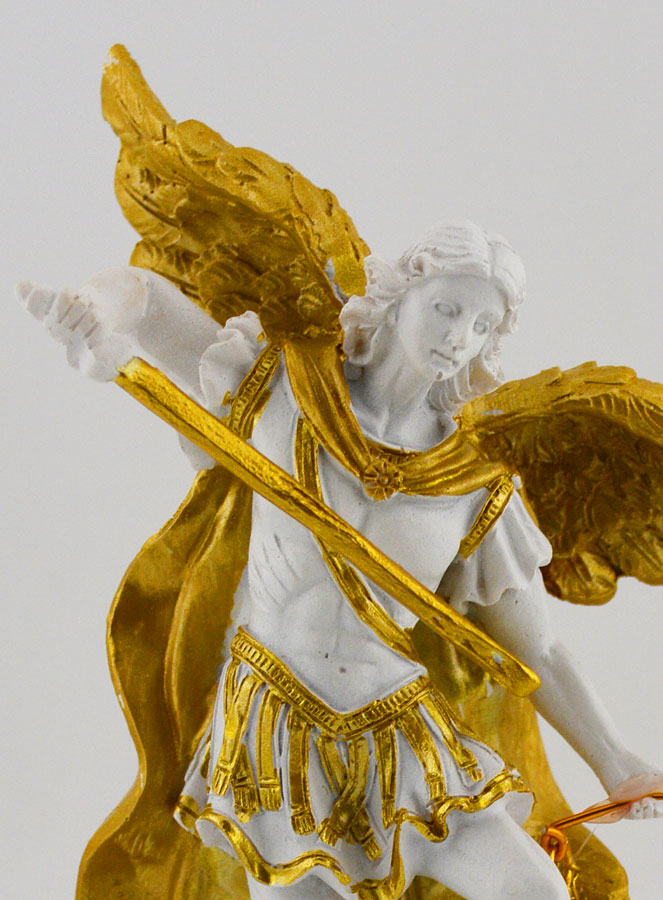 Statua Religiosa di San Michele Arcangelo - 14cm (pic 3)