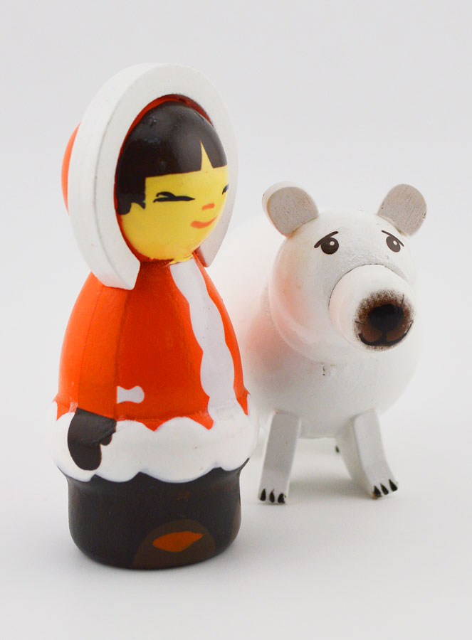 Presepe di Natale - Inuit & Orso (pic 3)