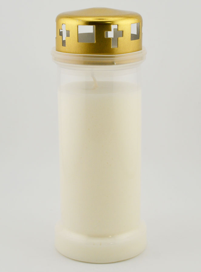 Candela Funeraria da Cimitero Bianca - 60 Ore (pic 1)