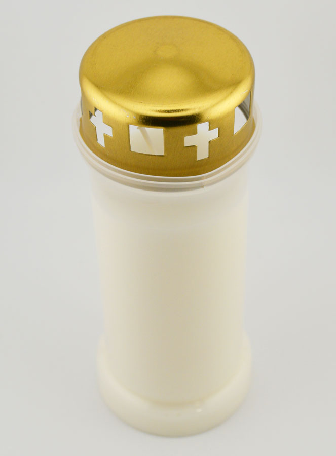 Candela Funeraria da Cimitero Bianca - 60 Ore (pic 2)