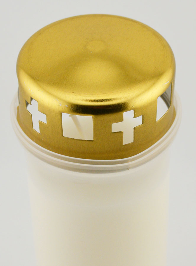 Candela Funeraria da Cimitero Bianca - 60 Ore (pic 4)