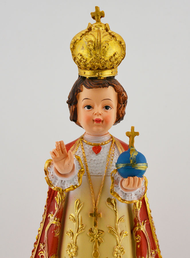 Statua Religiosa del Bambino Gesù di Praga - 30cm (pic 3)