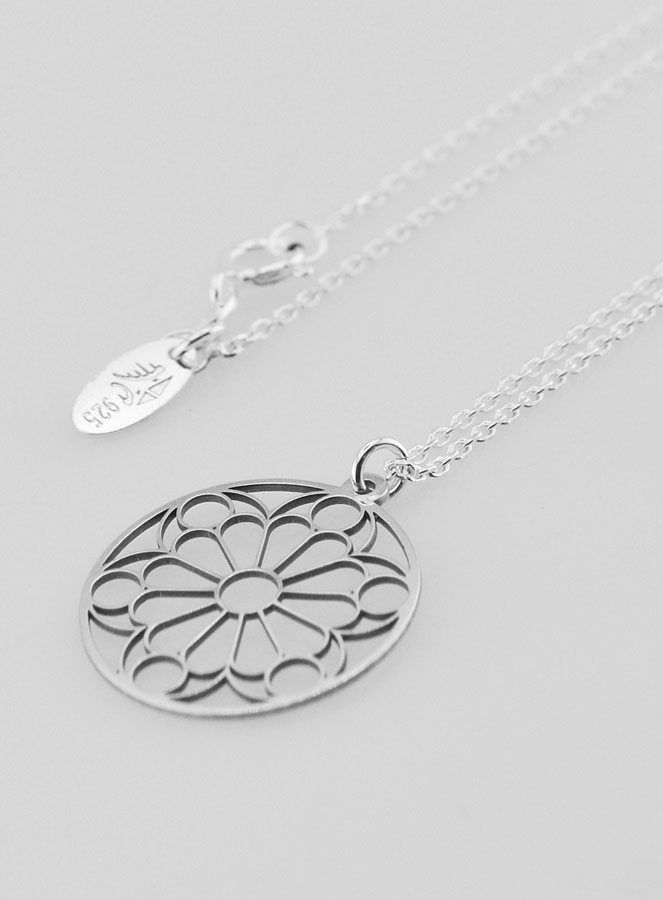 Collana Religiosa in Argento Massiccio 925/1000 (pic 1)