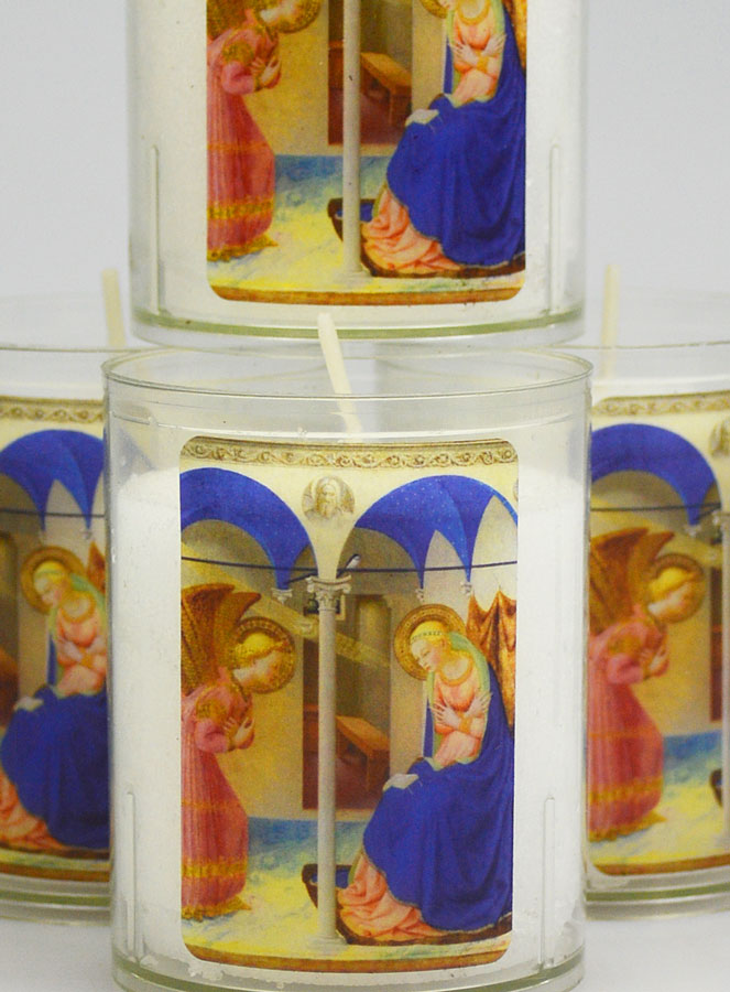 Set di 4 Candele Lumini Madonna dell'Annunciazione (pic 3)