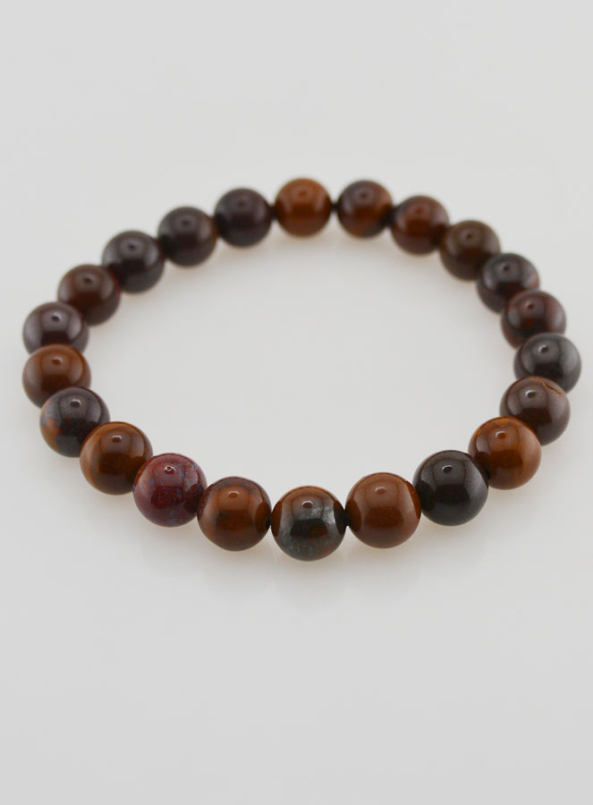 Bracciale in Occhio di Ferro – 8 mm (pic 2)
