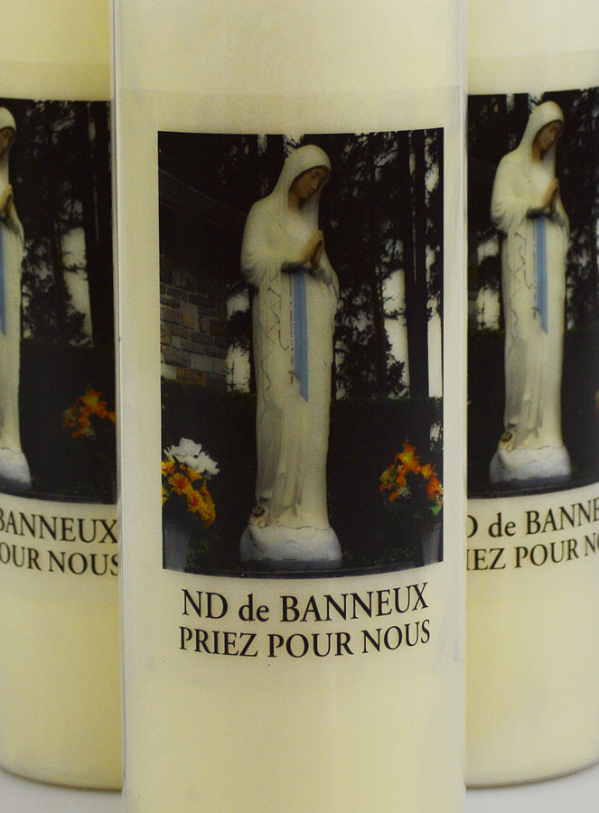 Lotto di 3 Candele per Novena Nostra Signora di Banneux (pic 3)