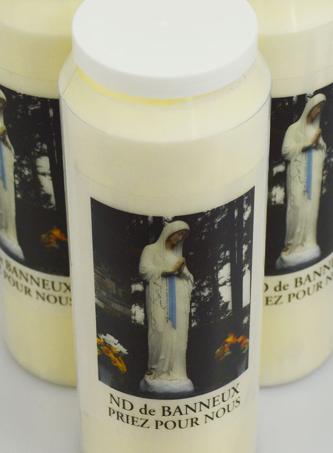 Lotto di 3 Candele per Novena Nostra Signora di Banneux (pic 4)