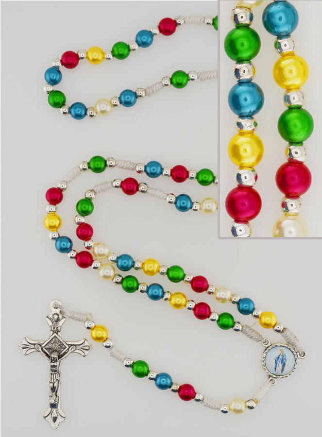 Rosario per Cresima - Medaglia Miracolosa & Spirito Santo (pic 1)