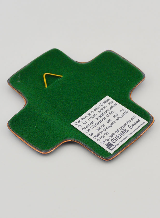 Croce per Cresima Colomba dello Spirito Santo in Smalti del Libano (pic 4)