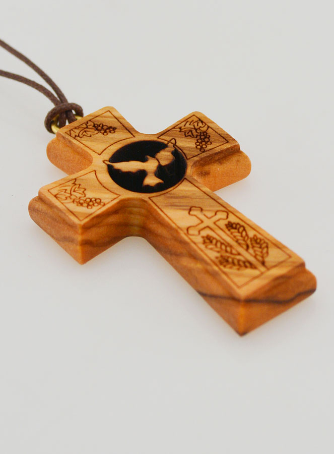 Croce Pendente per Cresima - Colomba Spirito Santo (pic 3)