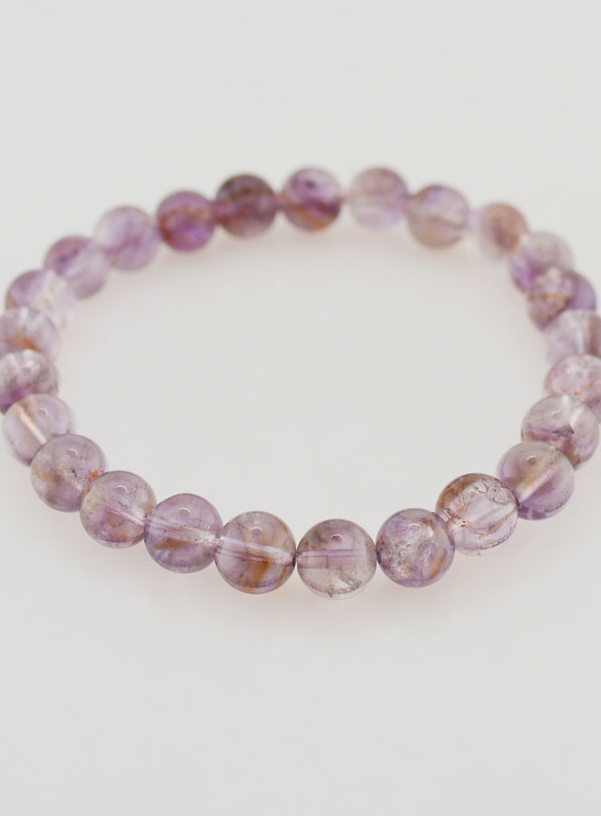 Bracciale in Pietra Naturale di Ametrino – 8 mm (pic 2)