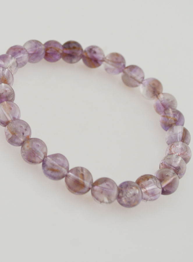 Bracciale in Pietra Naturale di Ametrino – 8 mm (pic 3)