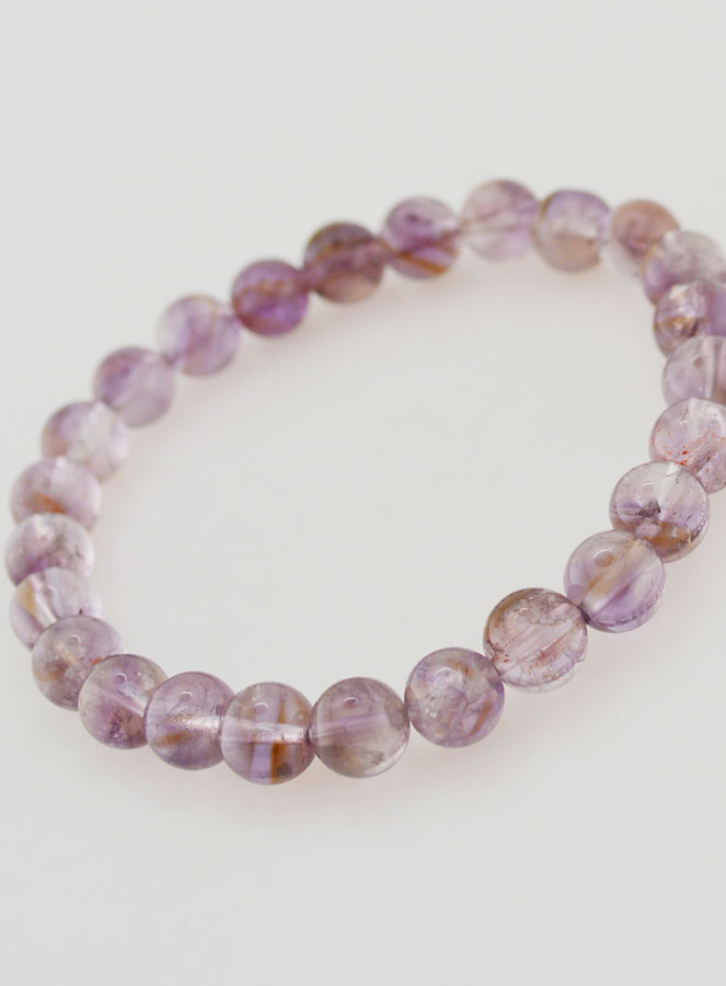 Bracciale in Pietra Naturale di Ametrino – 8 mm (pic 4)