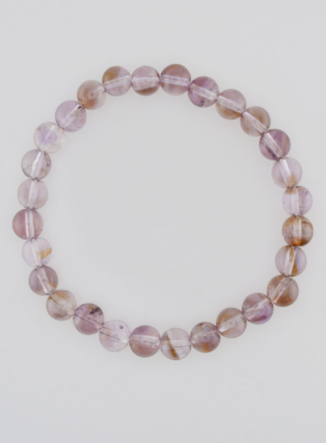 Bracciale in Pietra Naturale di Ametrino AA – 6 mm (pic 1)