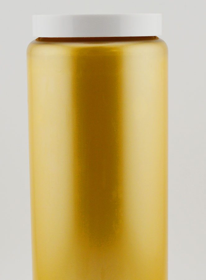 Candela di Novena Colore Oro - 9 giorni (pic 3)
