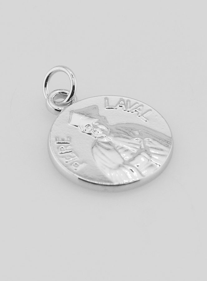 Medaglia in Argento 18mm - Padre Laval (pic 3)