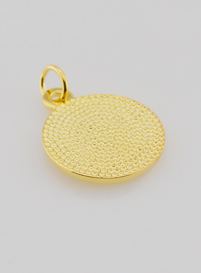Medaglia Placcata Oro 18mm – Padre Laval (pic 4)