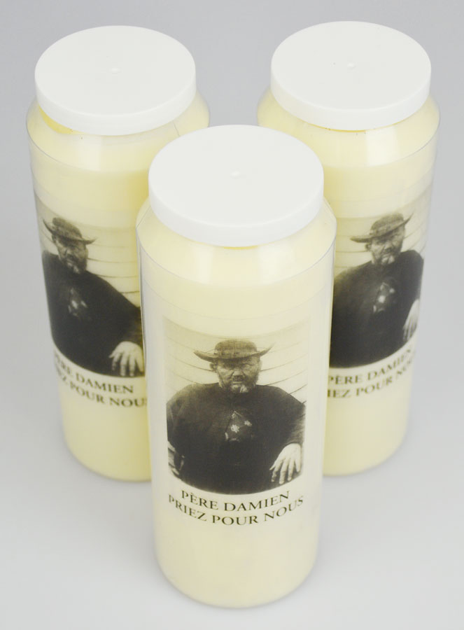 Set di 3 Candele per Novena a San Padre Damiano (pic 2)