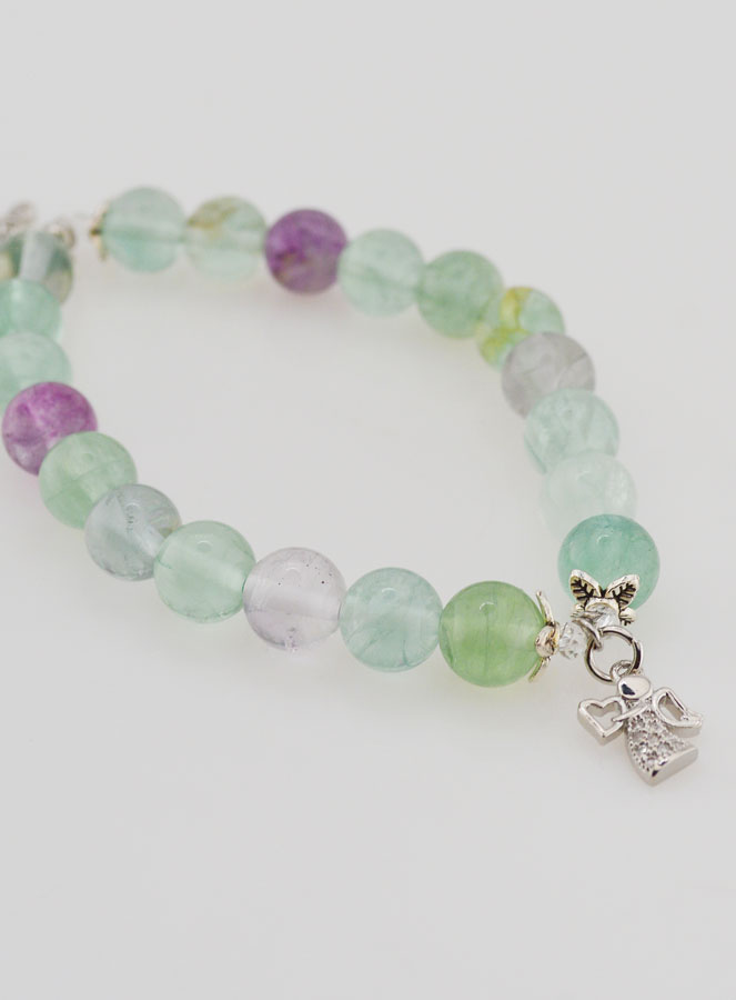 Bracciale in Fluorite 8mm – Angelo & Croce (pic 4)