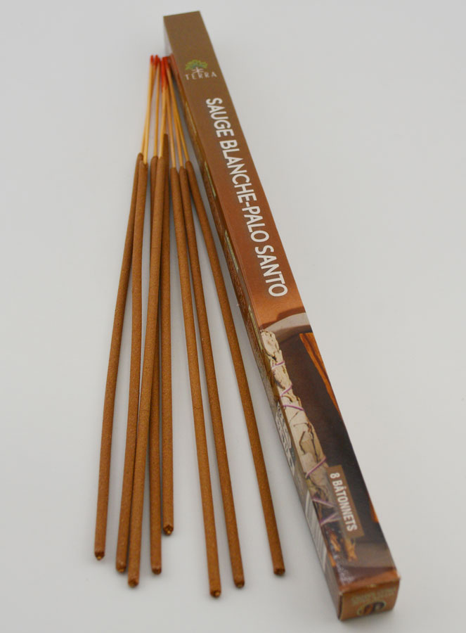Incenso Salvia Bianca & Palo Santo 12g – Senza Carbone (pic 2)