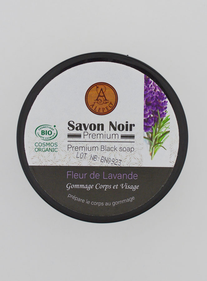 Sapone Nero Premium Bio - Fiore di Lavanda (pic 2)