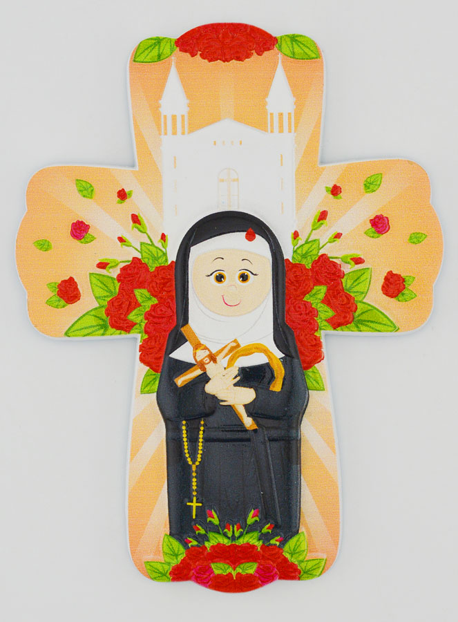 Croce da Appendere per Bambini - Santa Rita (pic 1)