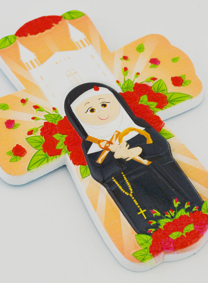 Croce da Appendere per Bambini - Santa Rita (pic 3)