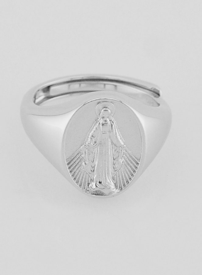 Anello Chevalier Madonna Miracolosa - Taglia 6-12 (pic 1)