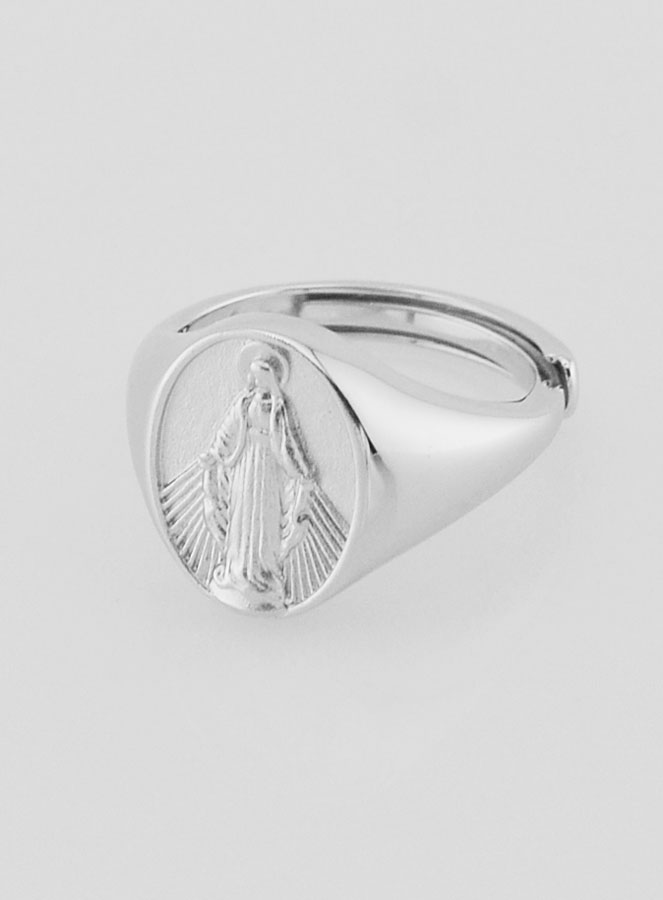 Anello Chevalier Madonna Miracolosa - Taglia 6-12 (pic 2)