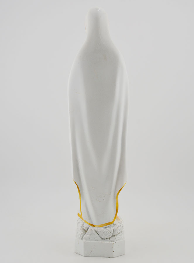 Statua della Madonna di Lourdes Policroma - 30 cm (pic 4)