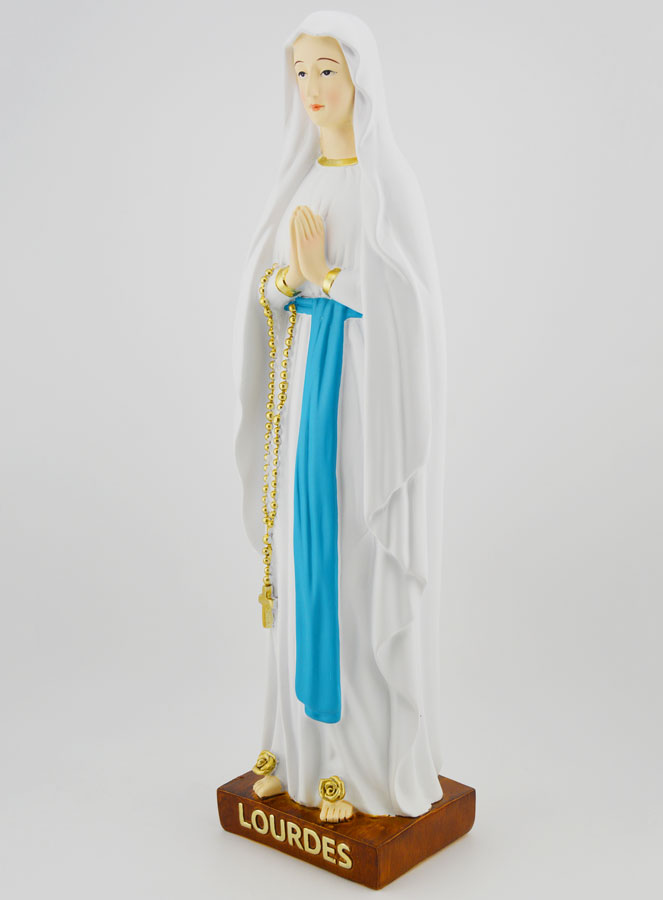 Statua Religiosa Nostra Signora di Lourdes - 30 cm (pic 2)