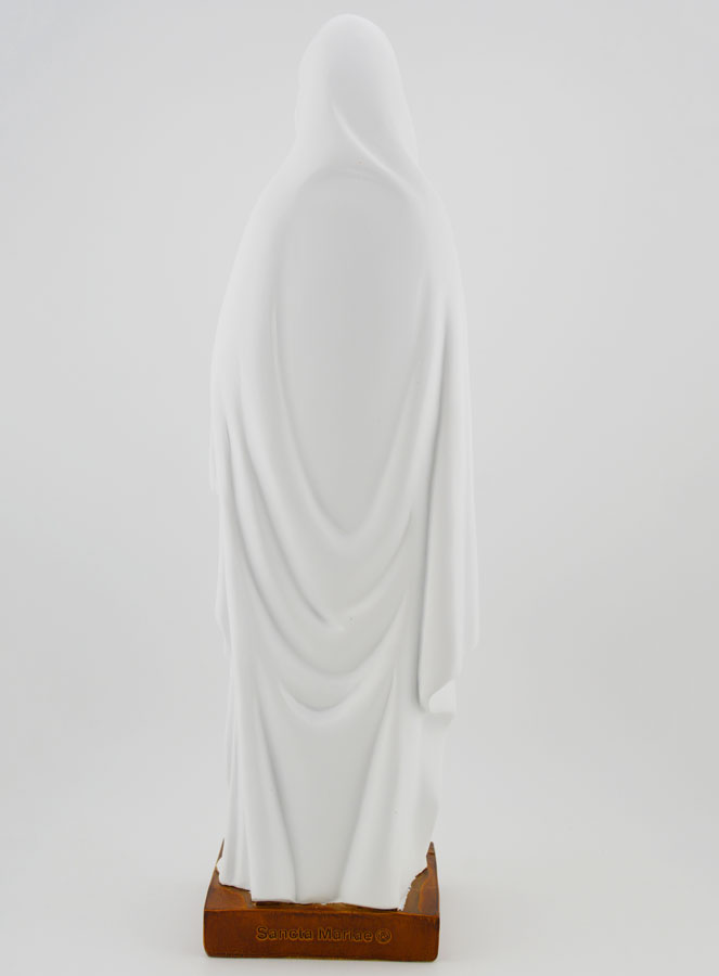 Statua Religiosa Nostra Signora di Lourdes - 30 cm (pic 4)