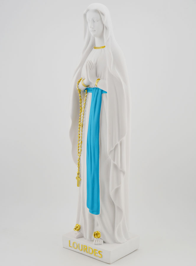 Statua Religiosa Nostra Signora di Lourdes - 30 cm (pic 2)