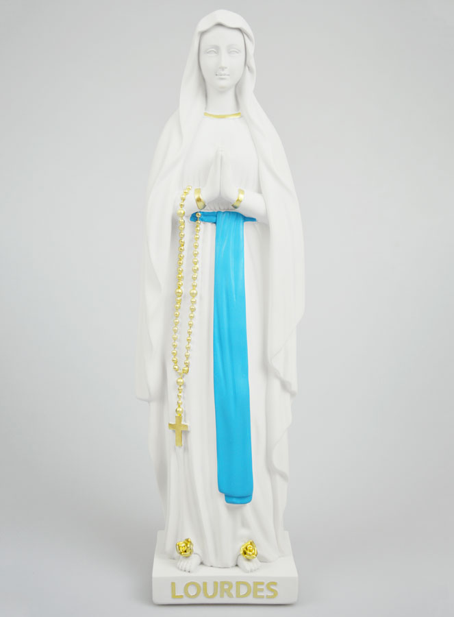 Statua Religiosa Nostra Signora di Lourdes - 40 cm (pic 1)
