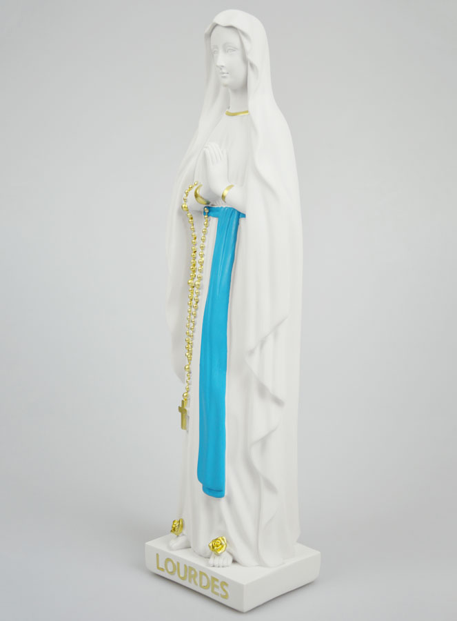 Statua Religiosa Nostra Signora di Lourdes - 40 cm (pic 2)