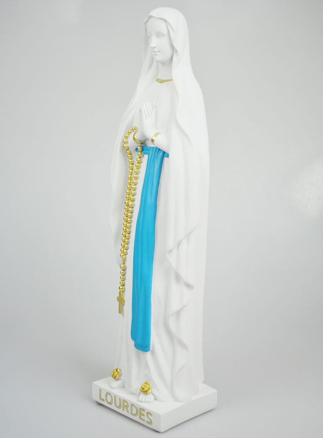 Statua Religiosa Nostra Signora di Lourdes - 50 cm (pic 2)