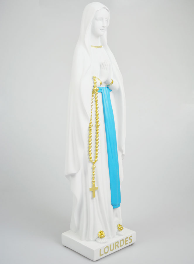 Statua Religiosa Nostra Signora di Lourdes - 50 cm (pic 3)