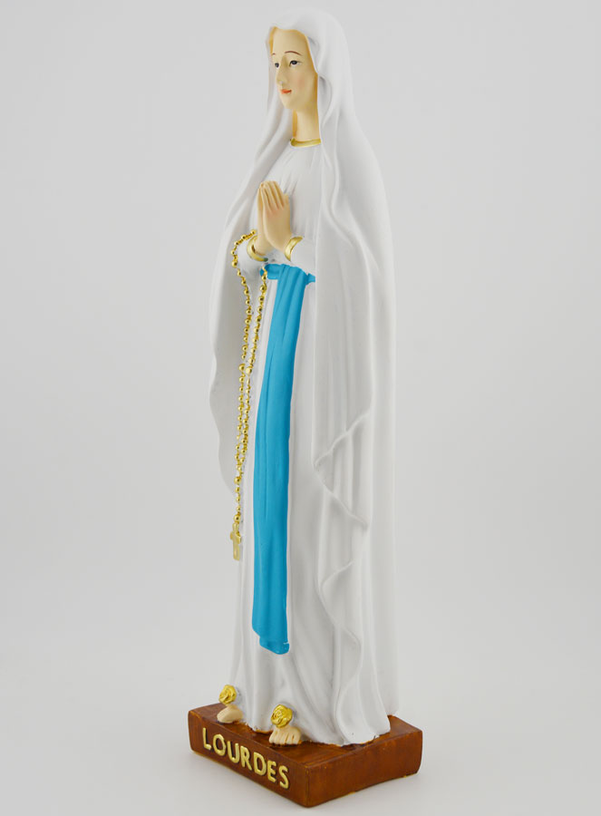 Statua Religiosa Nostra Signora di Lourdes - 25 cm (pic 2)