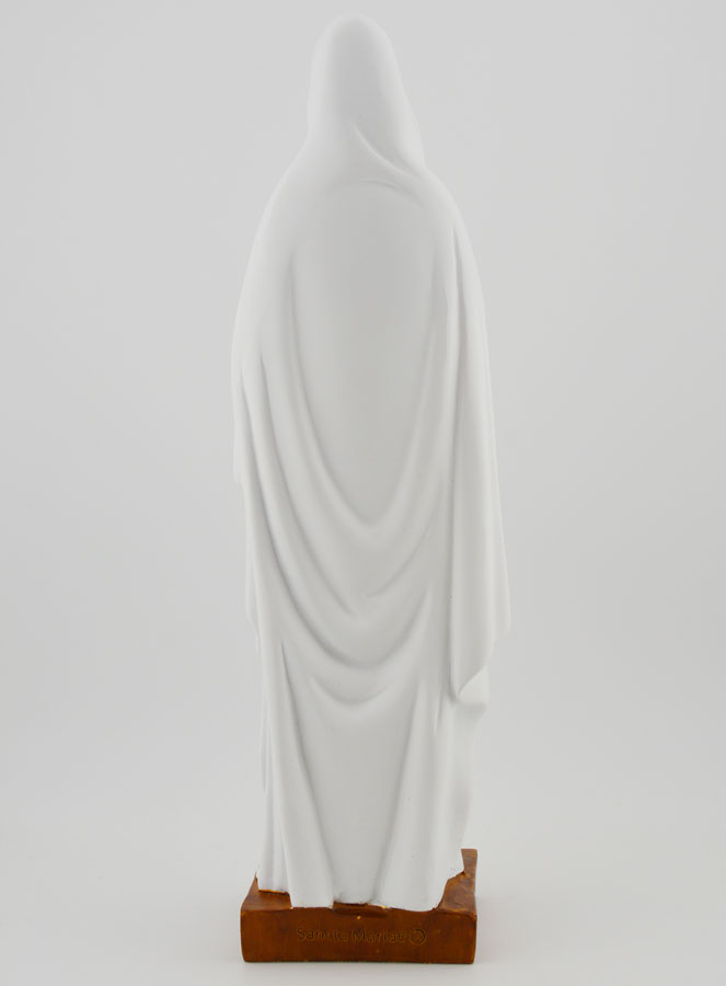 Statua Religiosa Nostra Signora di Lourdes - 25 cm (pic 4)