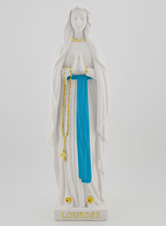 Statua Religiosa Nostra Signora di Lourdes - 25 cm (pic 1)