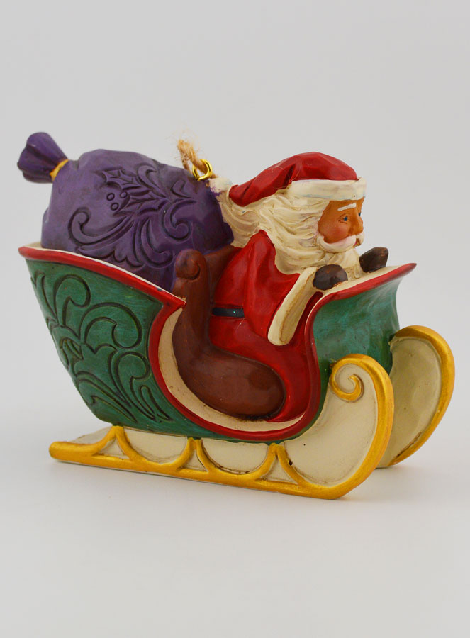 Decorazione da Appendere Slitta di Babbo Natale - Jim Shore (pic 1)