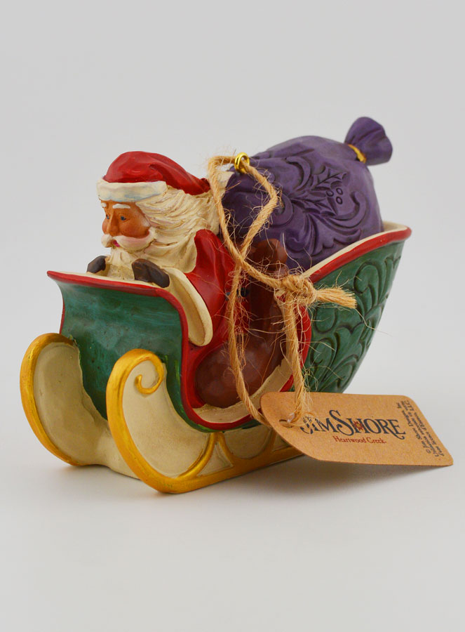 Decorazione da Appendere Slitta di Babbo Natale - Jim Shore (pic 3)