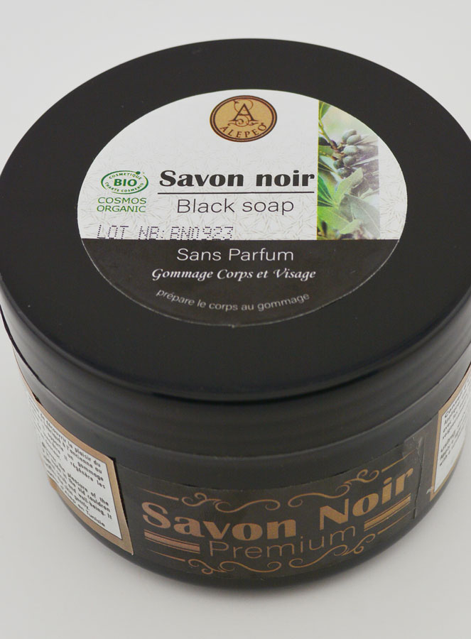 Sapone Nero Premium Bio Senza Profumo - 250g (pic 2)