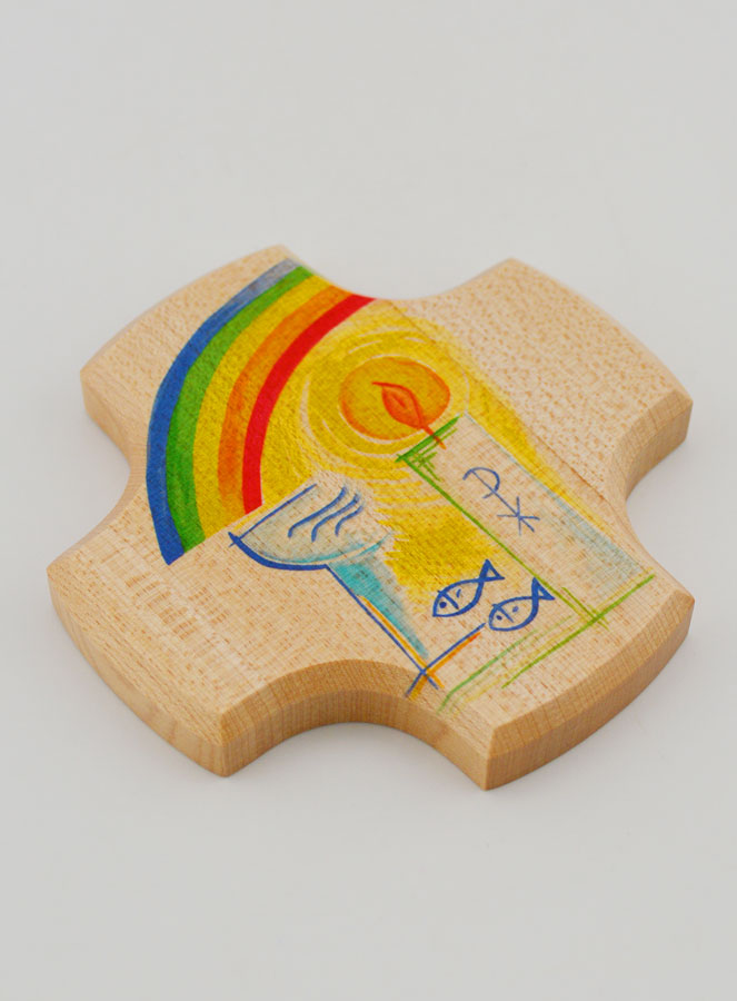 Croce in Legno d’Acero - Il Mio Battesimo (pic 3)