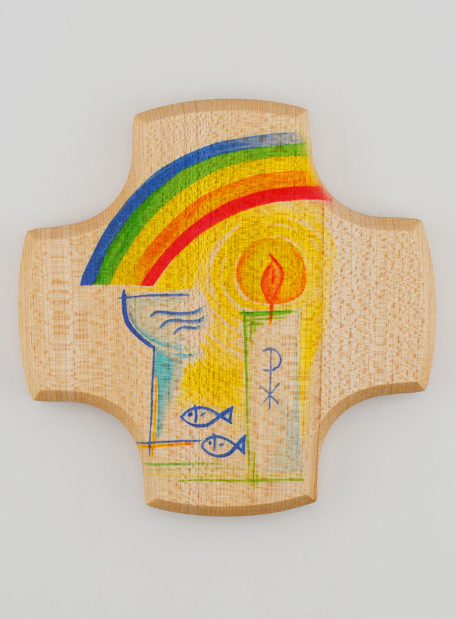 Croce di Battesimo per Bambini in Legno d’Acero (pic 1)
