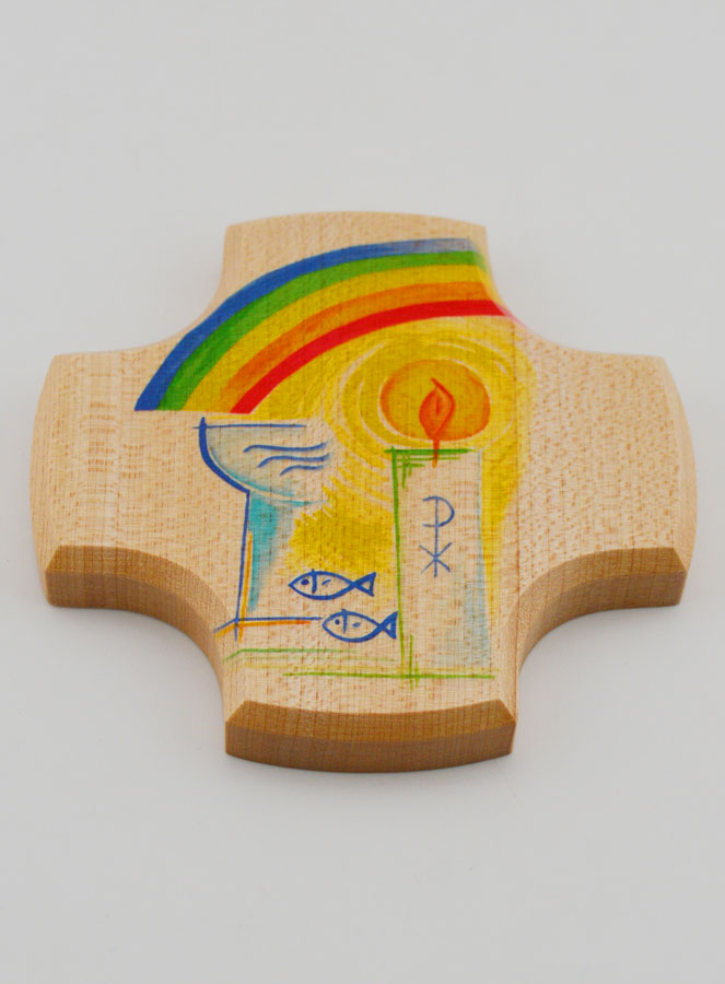 Croce di Battesimo per Bambini in Legno d’Acero (pic 2)