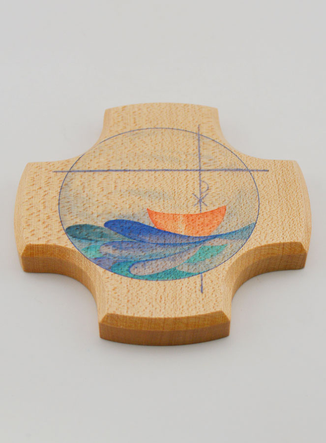 Croce in Legno d’Acero - La Pesca Miracolosa (pic 2)