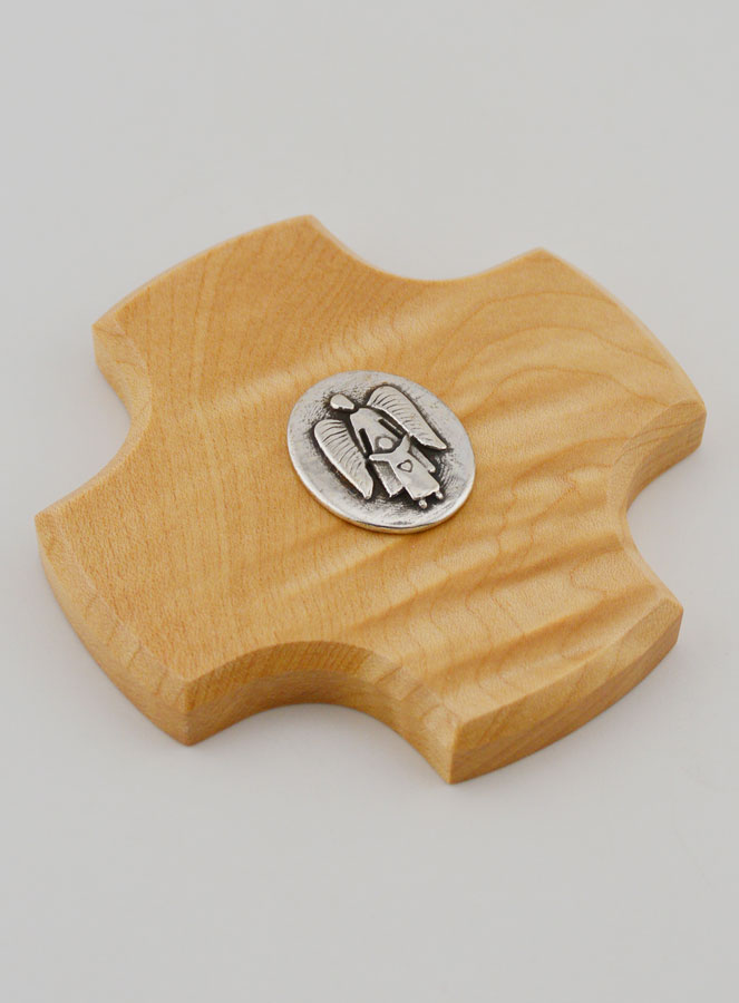 Croce in Legno d’Acero - Angelo Protettore (pic 3)